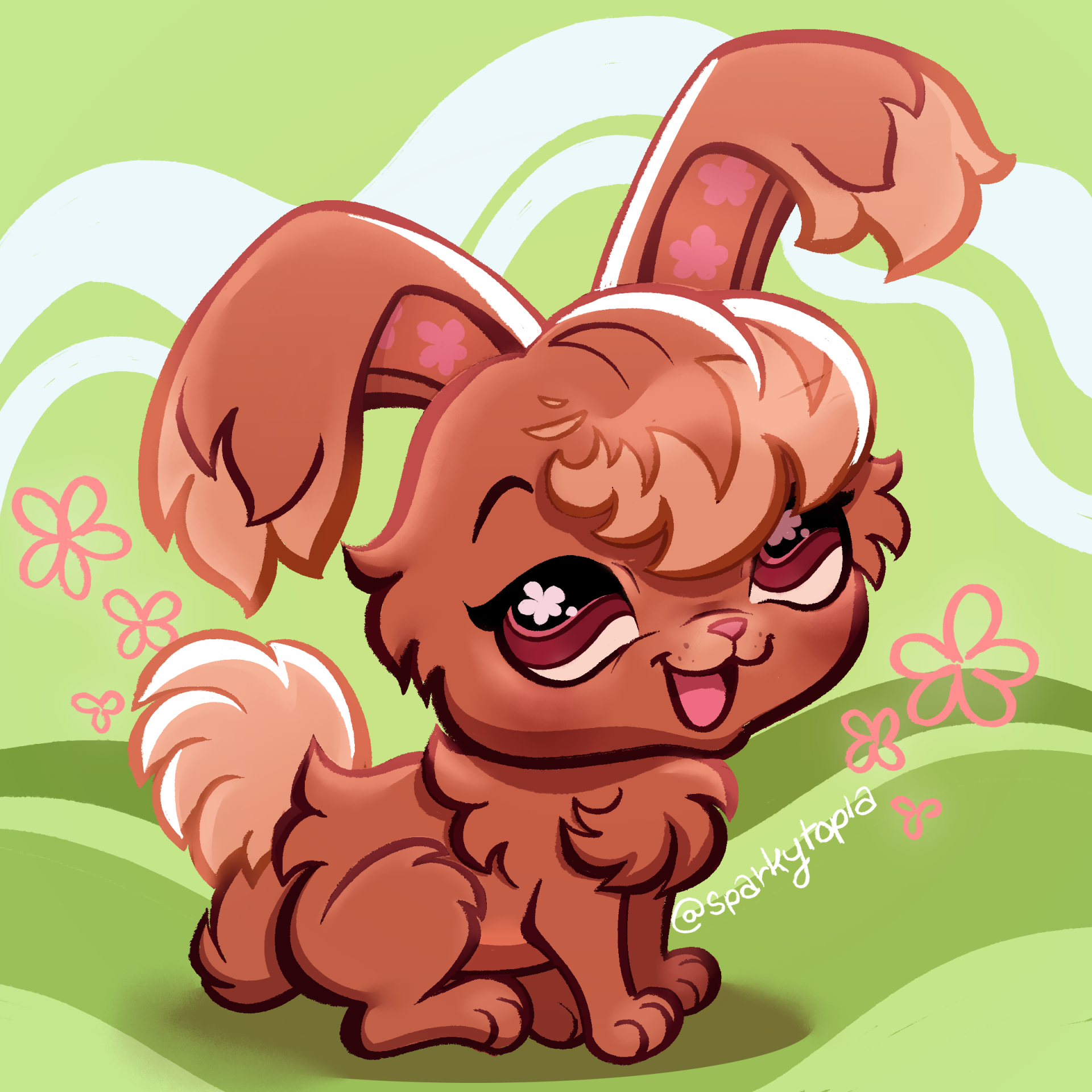 LPS 631 - Angora Rabbit by hellspawnsparks -- Fur Affinity [dot] net
