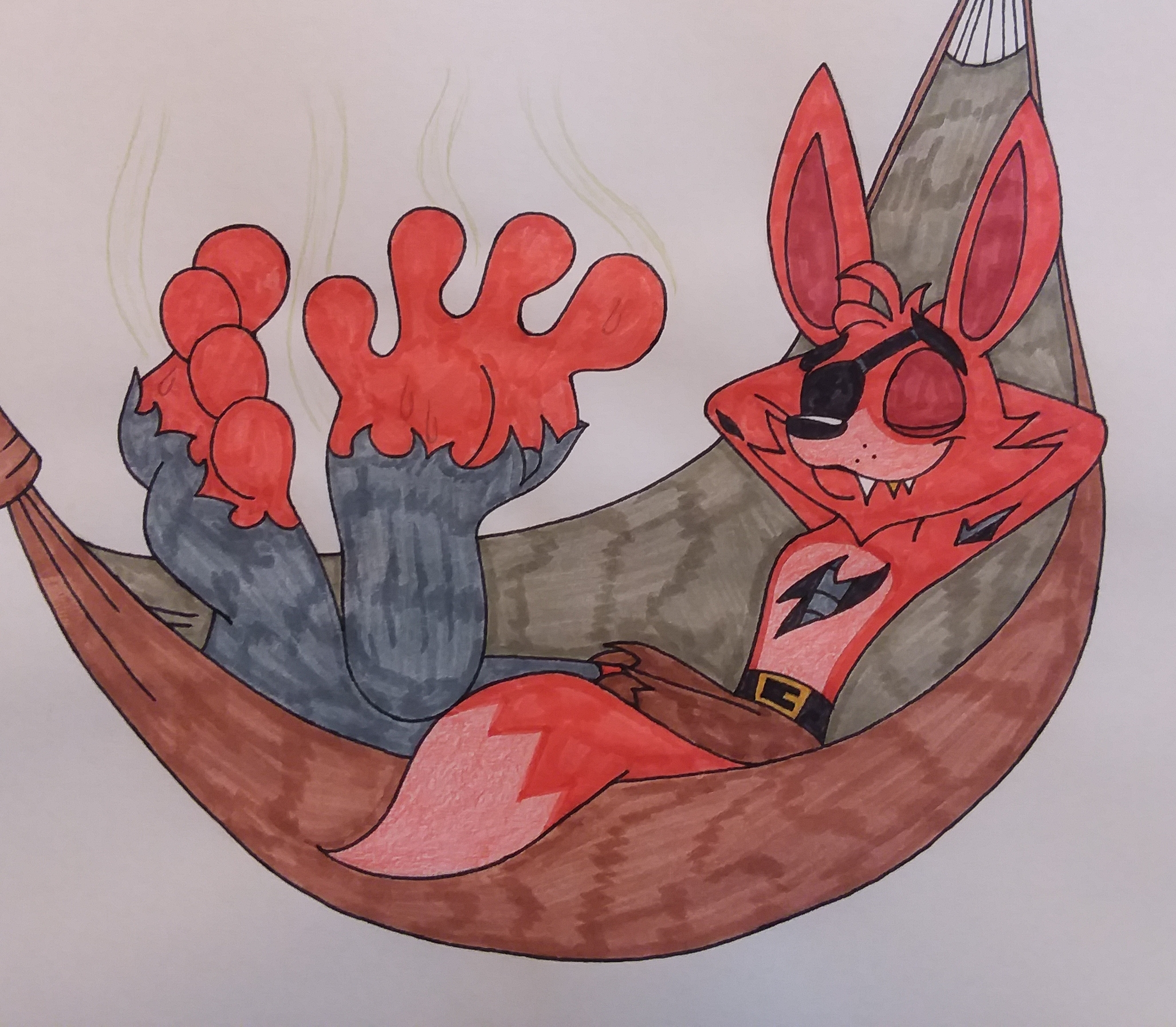 Fnaf foxy feet