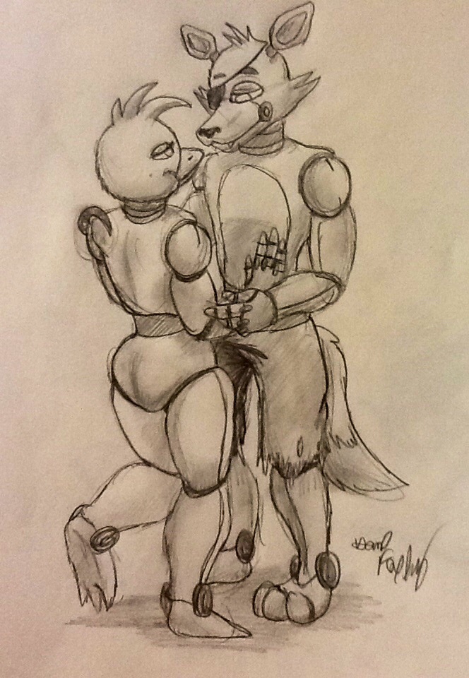 Foxy sketch (FNaF) by -AngieJM- -- Fur Affinity [dot] net