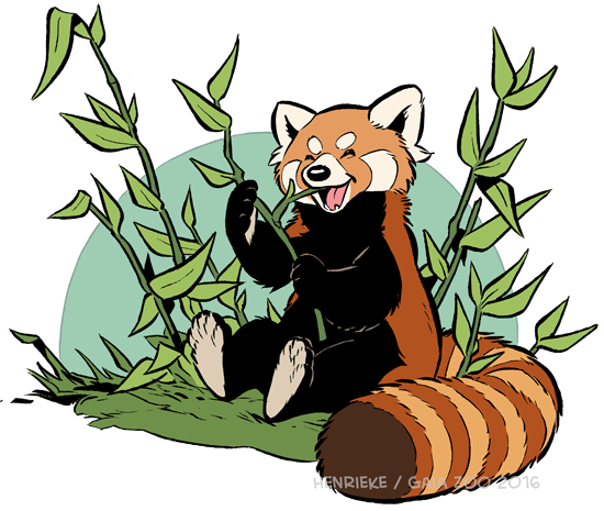 Red panda for Gaia Zoo