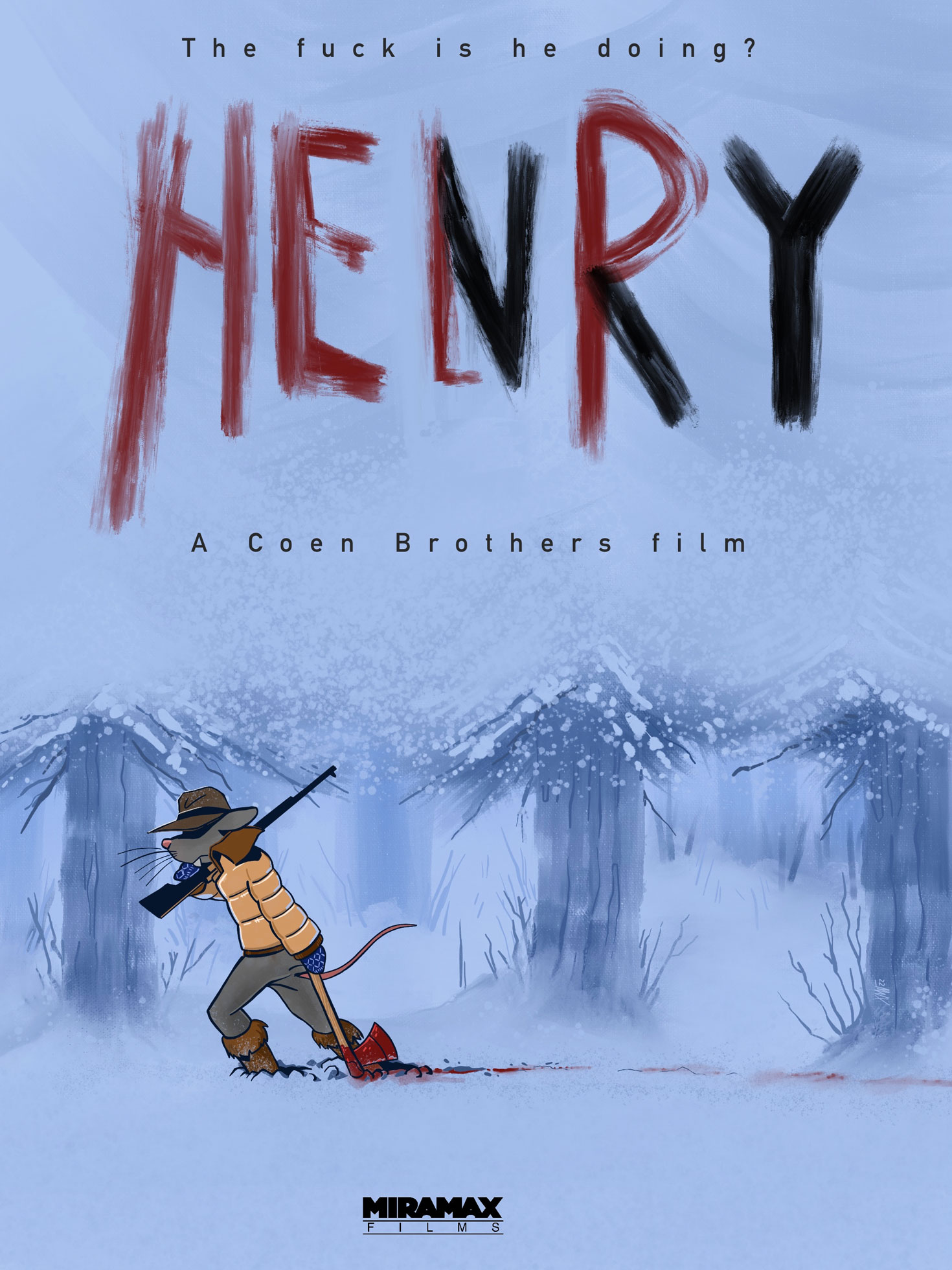 Henry Movie Poster by Henry_The_Rat -- Fur Affinity [dot] net