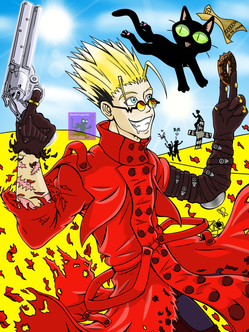 Vash The Stampede by Zebolinha on DeviantArt