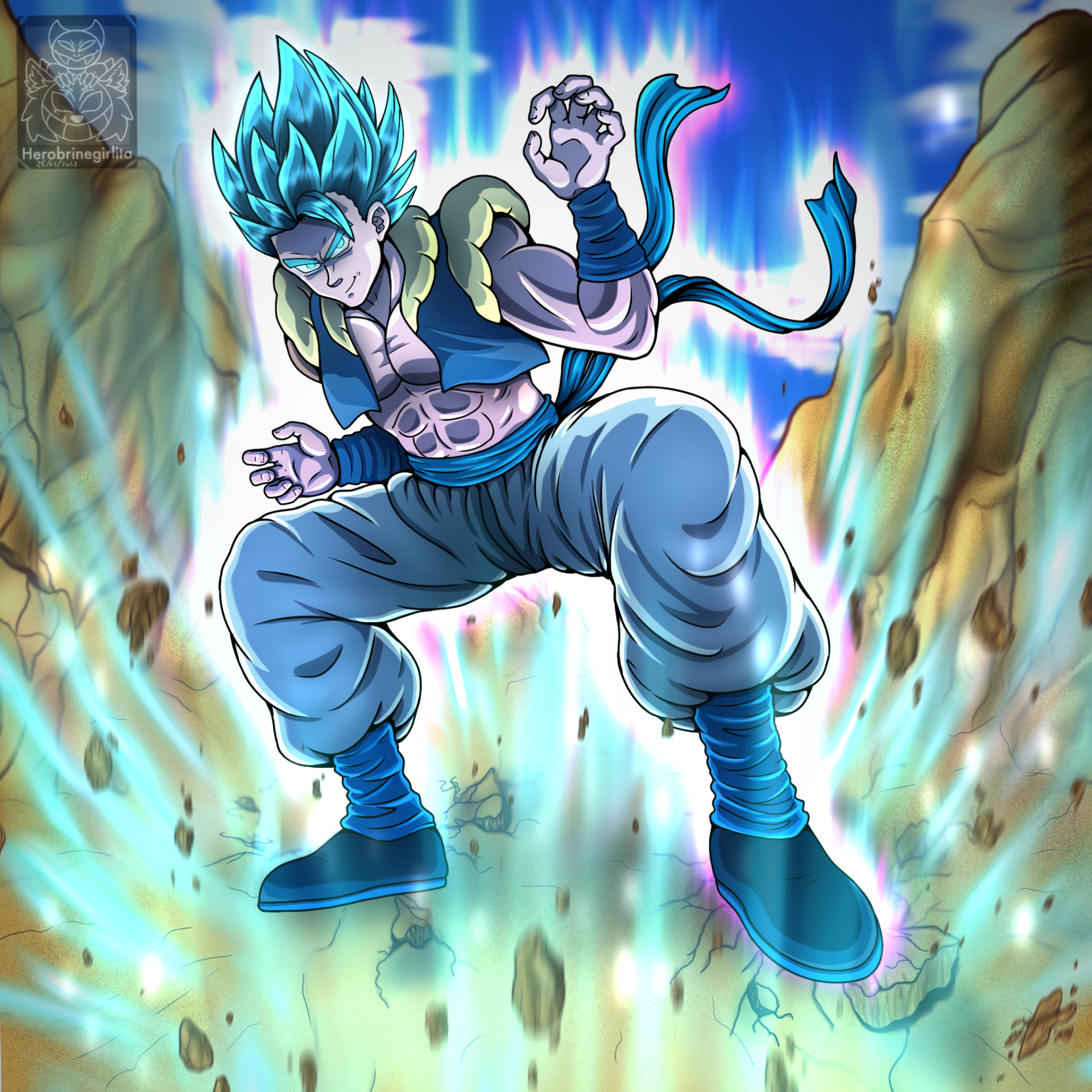 Gogeta Blue Wallpaper Download