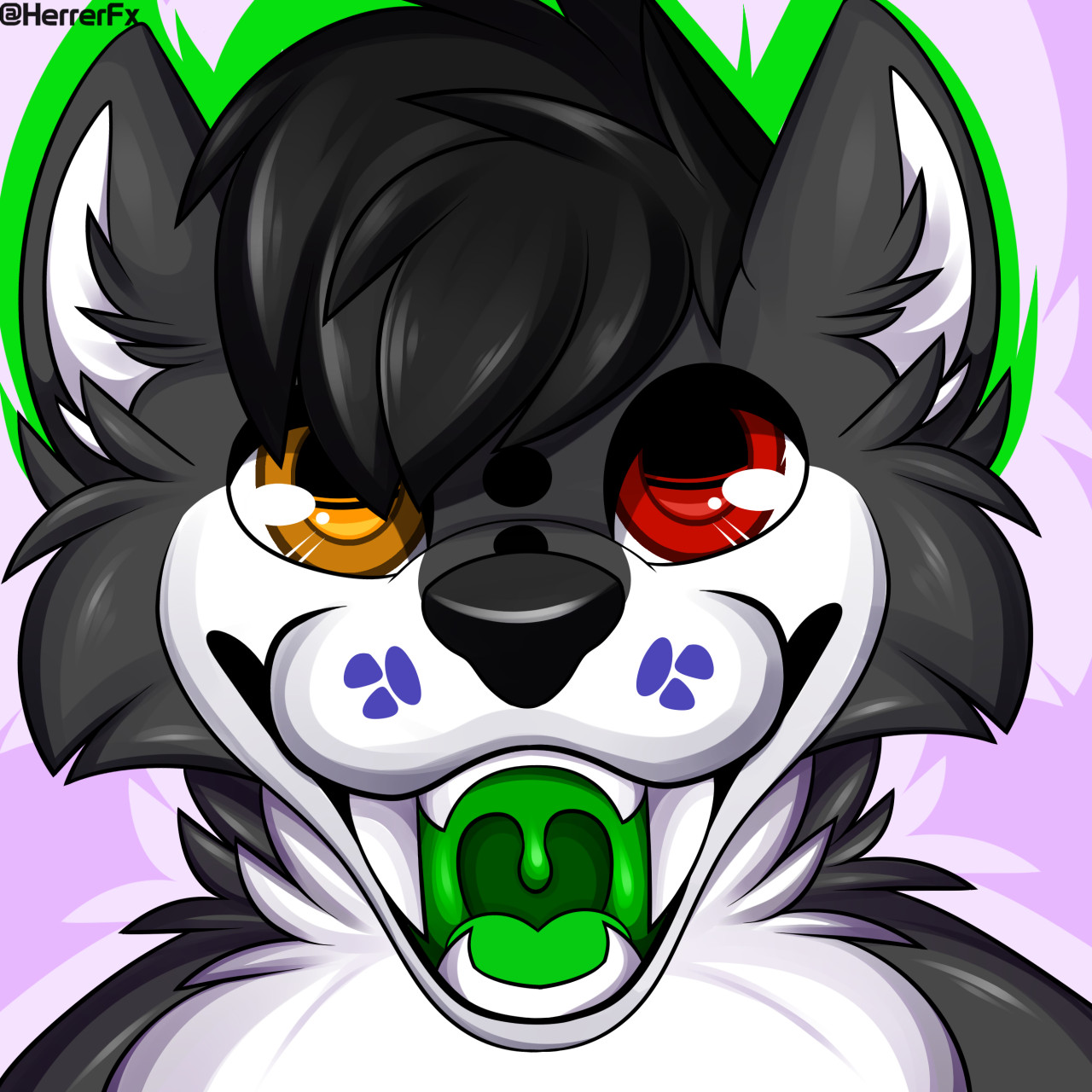 Mawshot icon commission for @FoxiChocokoi by HerrerFx -- Fur Affinity ...