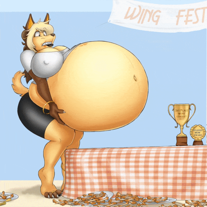 Wing Fest Blowout [Animated- BADLY] by Herro -- Fur Affinity [dot] net