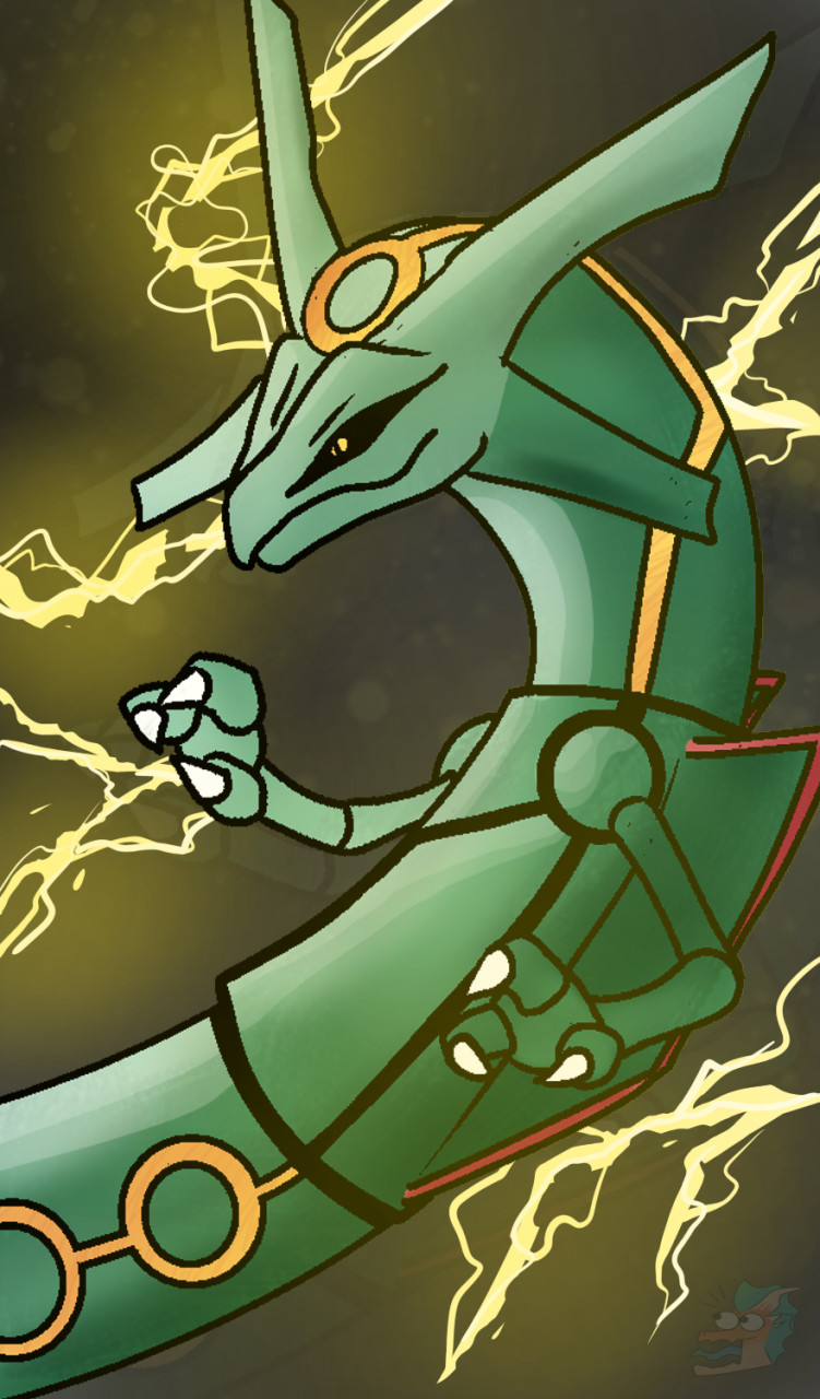 Best Rayquaza hd iPhone HD Wallpapers  iLikeWallpaper
