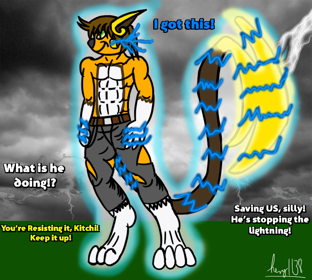 Lightning Rod - Raichu Style XD by hevy1138 -- Fur Affinity [dot] net