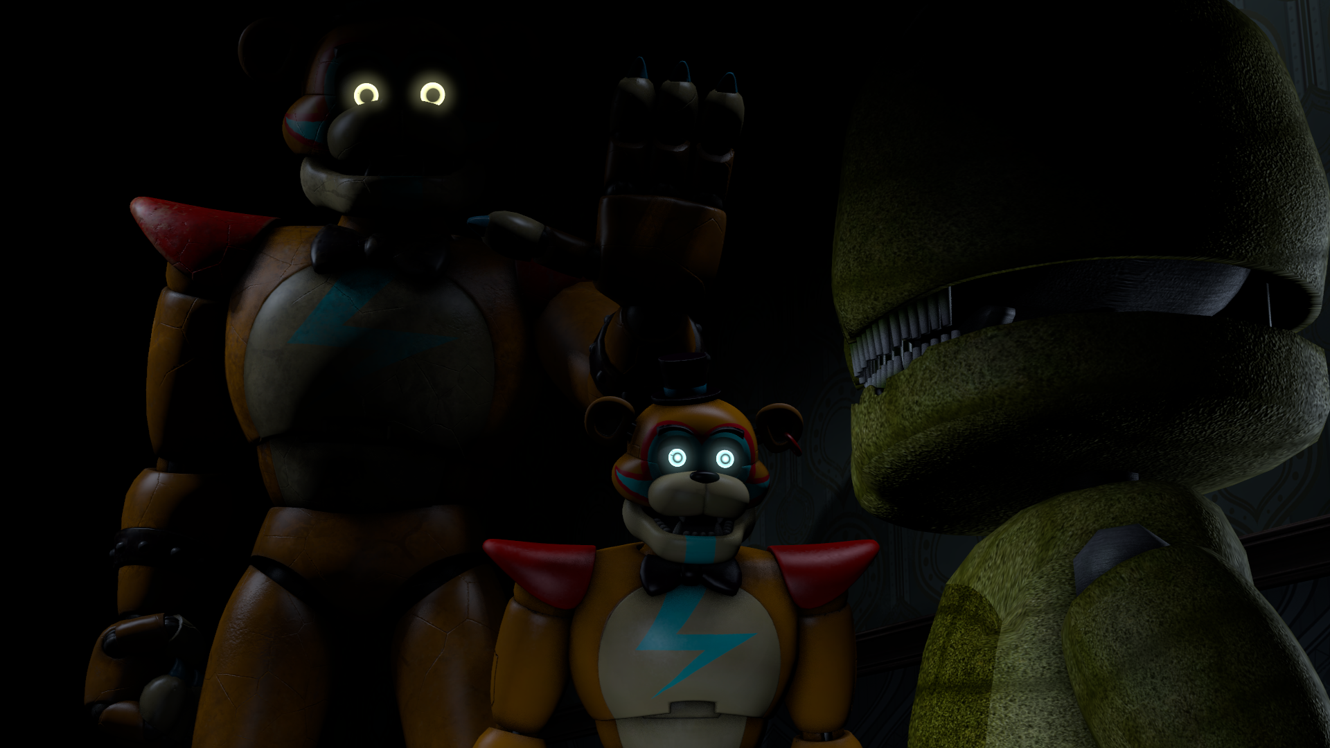 SFM) Uh oh : fivenightsatfreddys