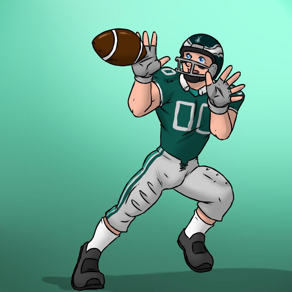 Philadelphia Eagles Cartoon Eagles Super Bowl 2023 Png