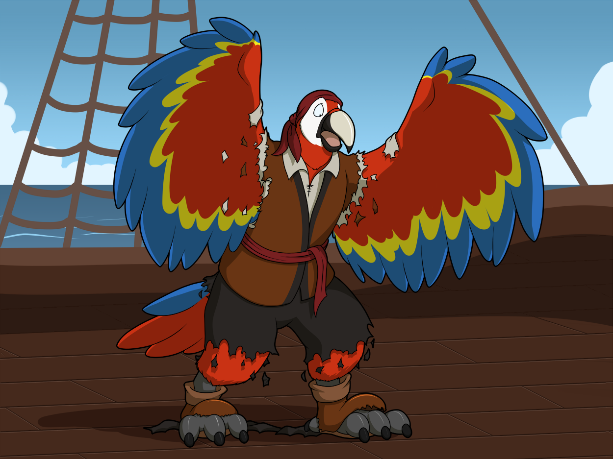 Talk Like A Parrot Day by hg3300 -- Fur Affinity [dot] net