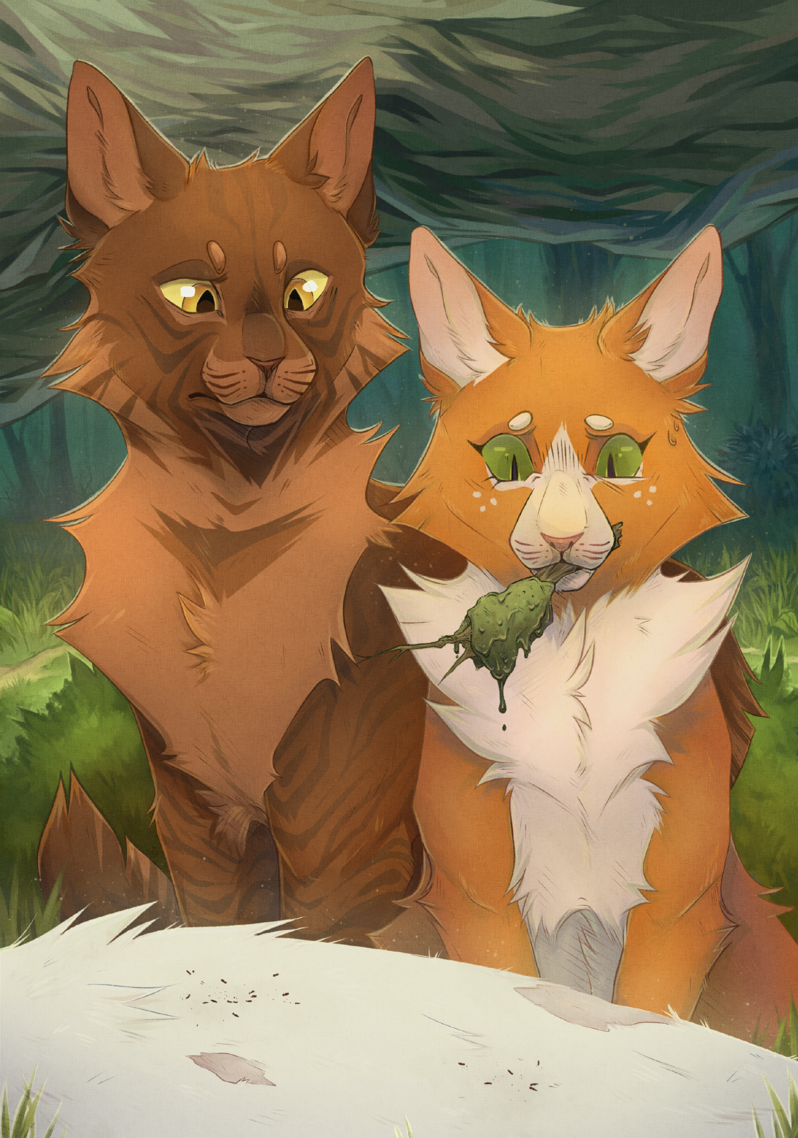 Midnight  Warrior cats by plush_nessie -- Fur Affinity [dot] net