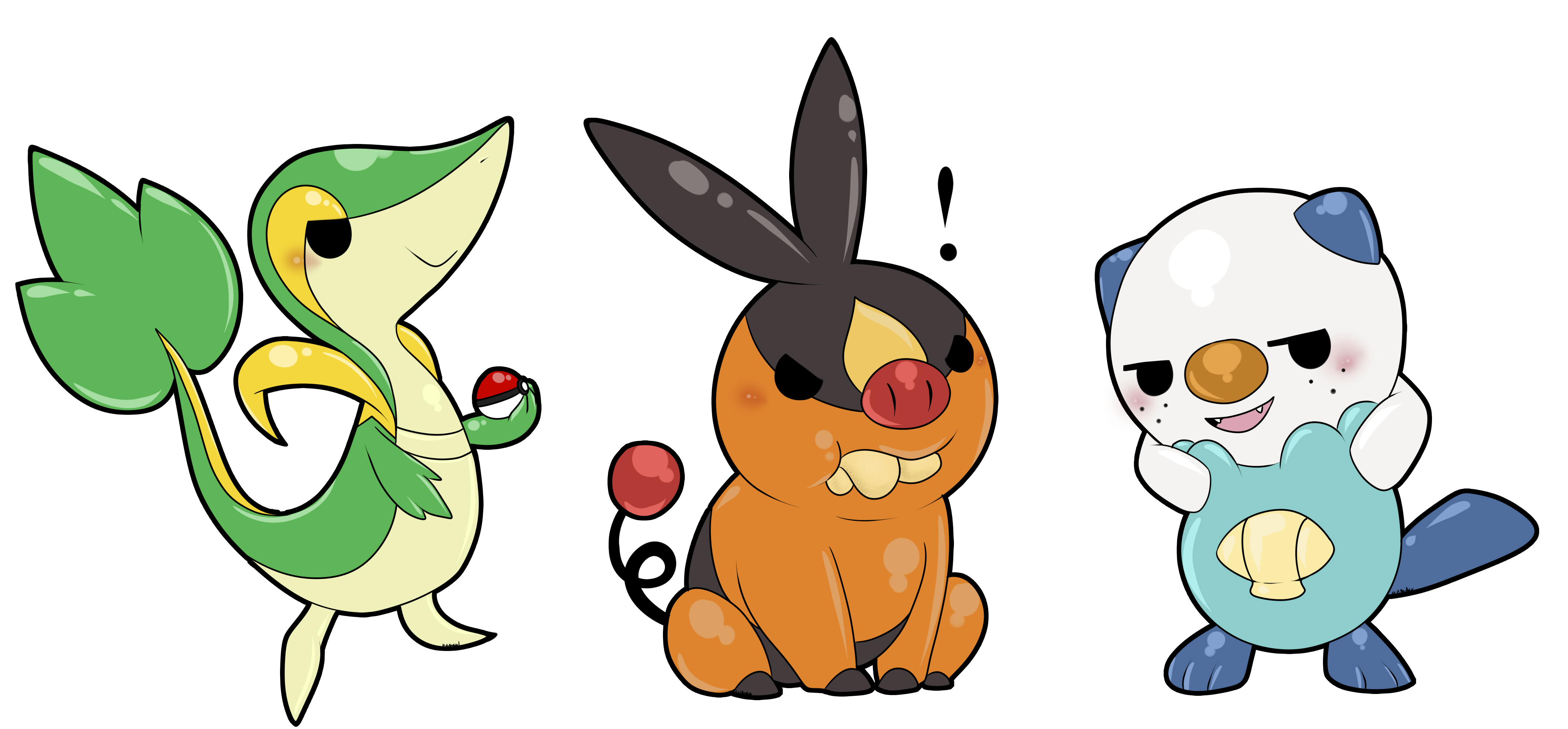 rumors of 5th gen starter pokemon??