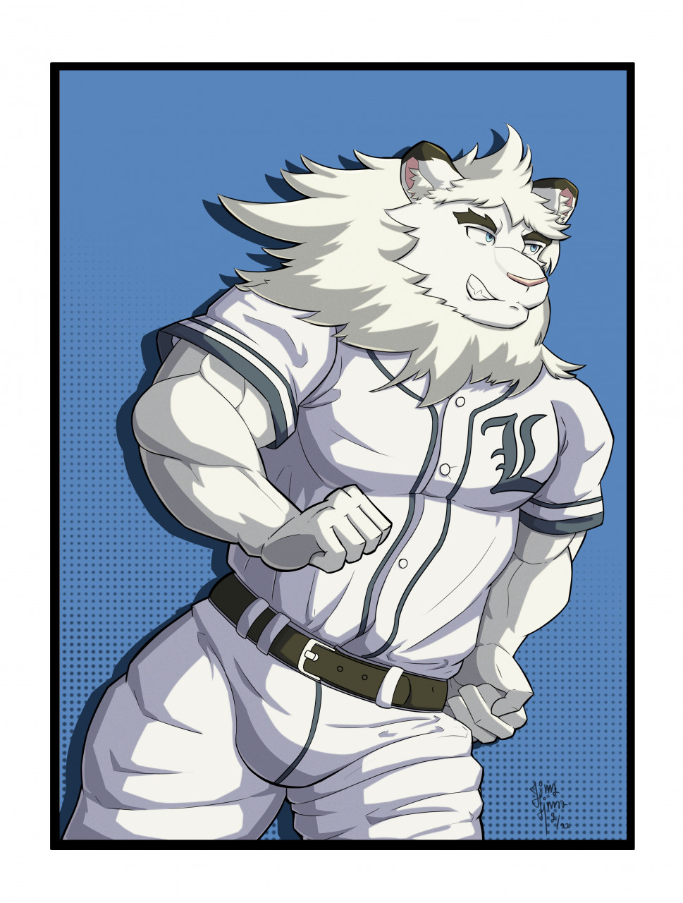 REUPLOAD - Leo from Saitama Seibu <b>Lions</b> (12) by himahimaa -- Fur Affinity d...