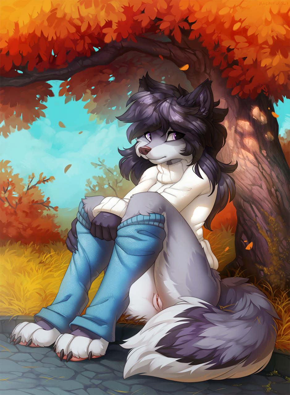 Rule 34 4 Toes 5 Fingers Anthro Autumn Barefoot Barely Visible Breasts Biped Bottomless