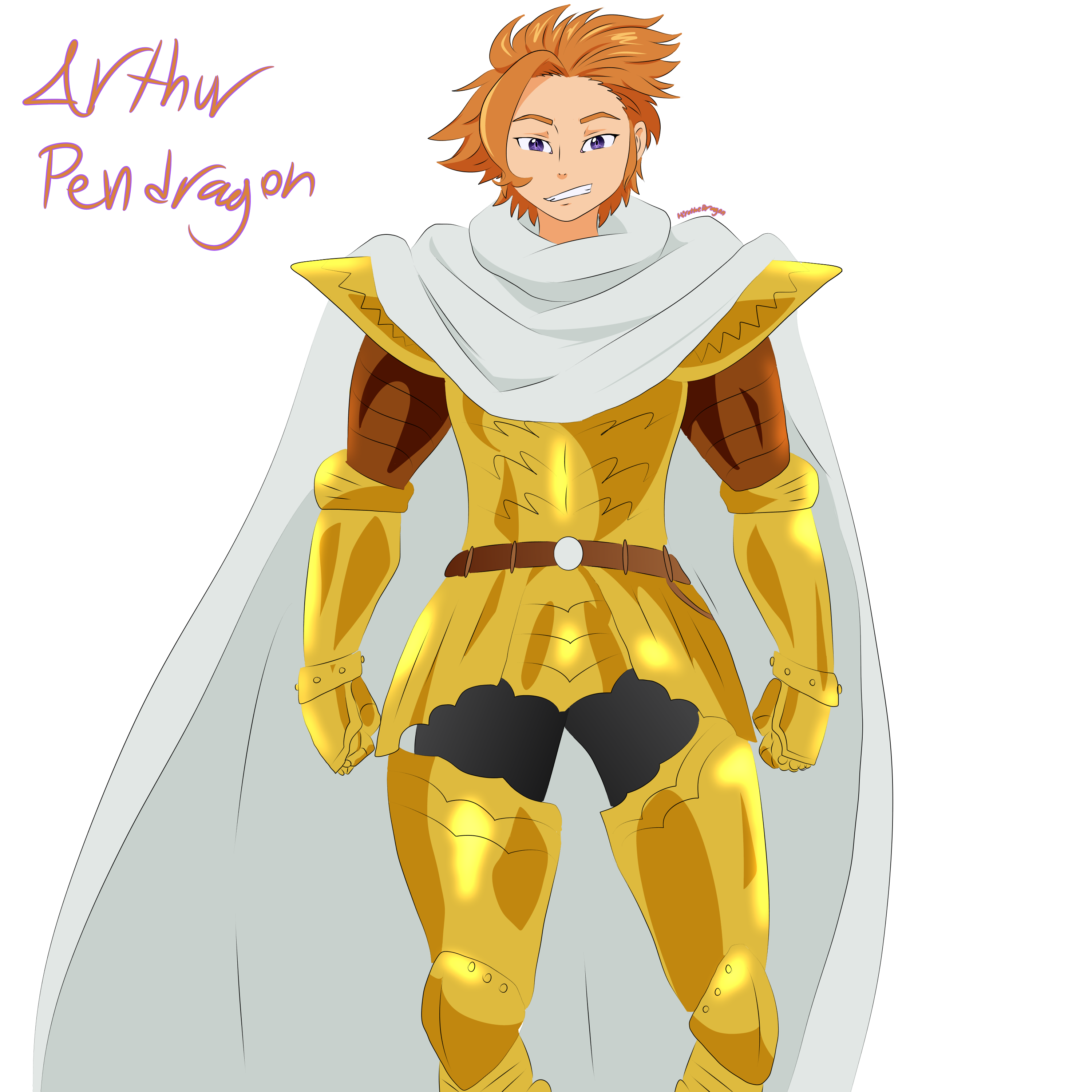 Arthur Pendragon [FANART] by HiroTheDragon -- Fur Affinity [dot] net