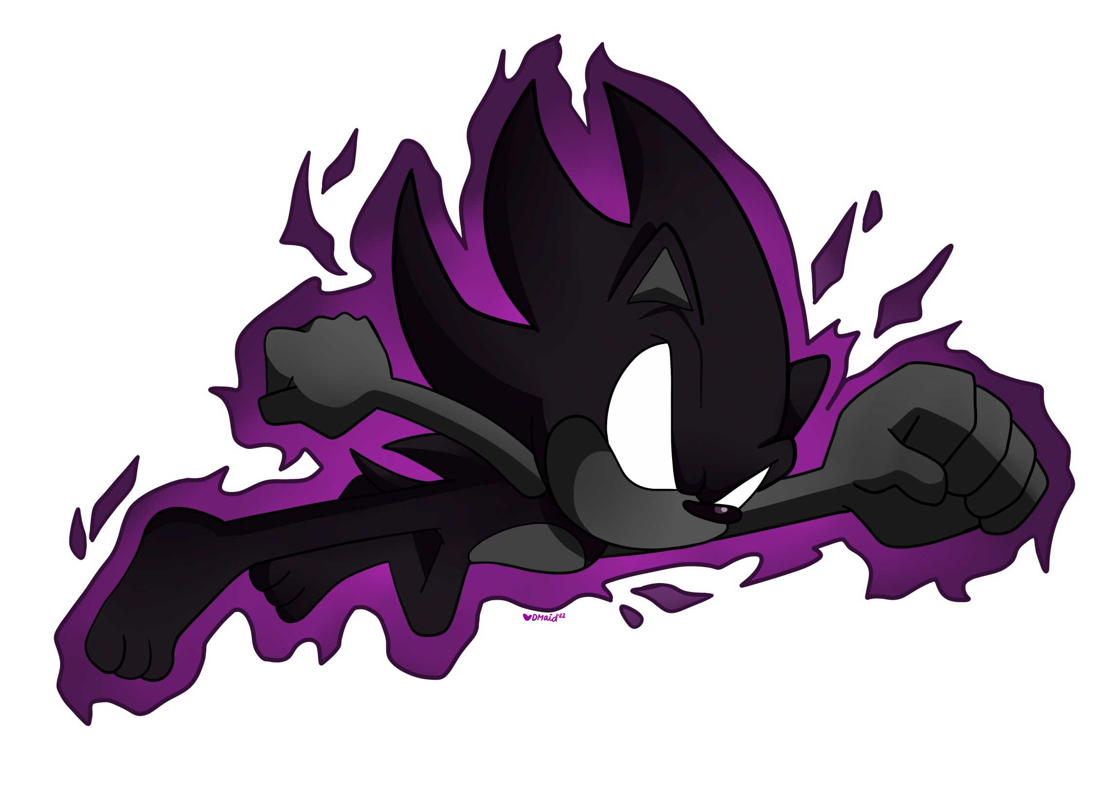 Dark Sonic Transformation - Sonic X 