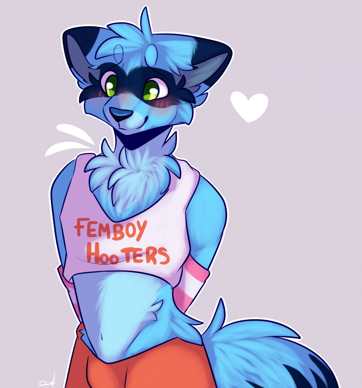 Femboy Hooters (C) by Hoak -- Fur Affinity [dot] net