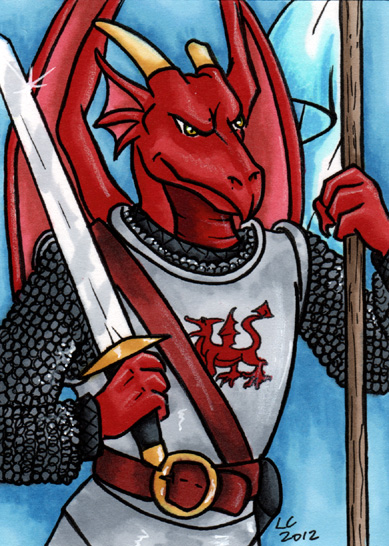 Dragon Knight by EdBWolf -- Fur Affinity [dot] net