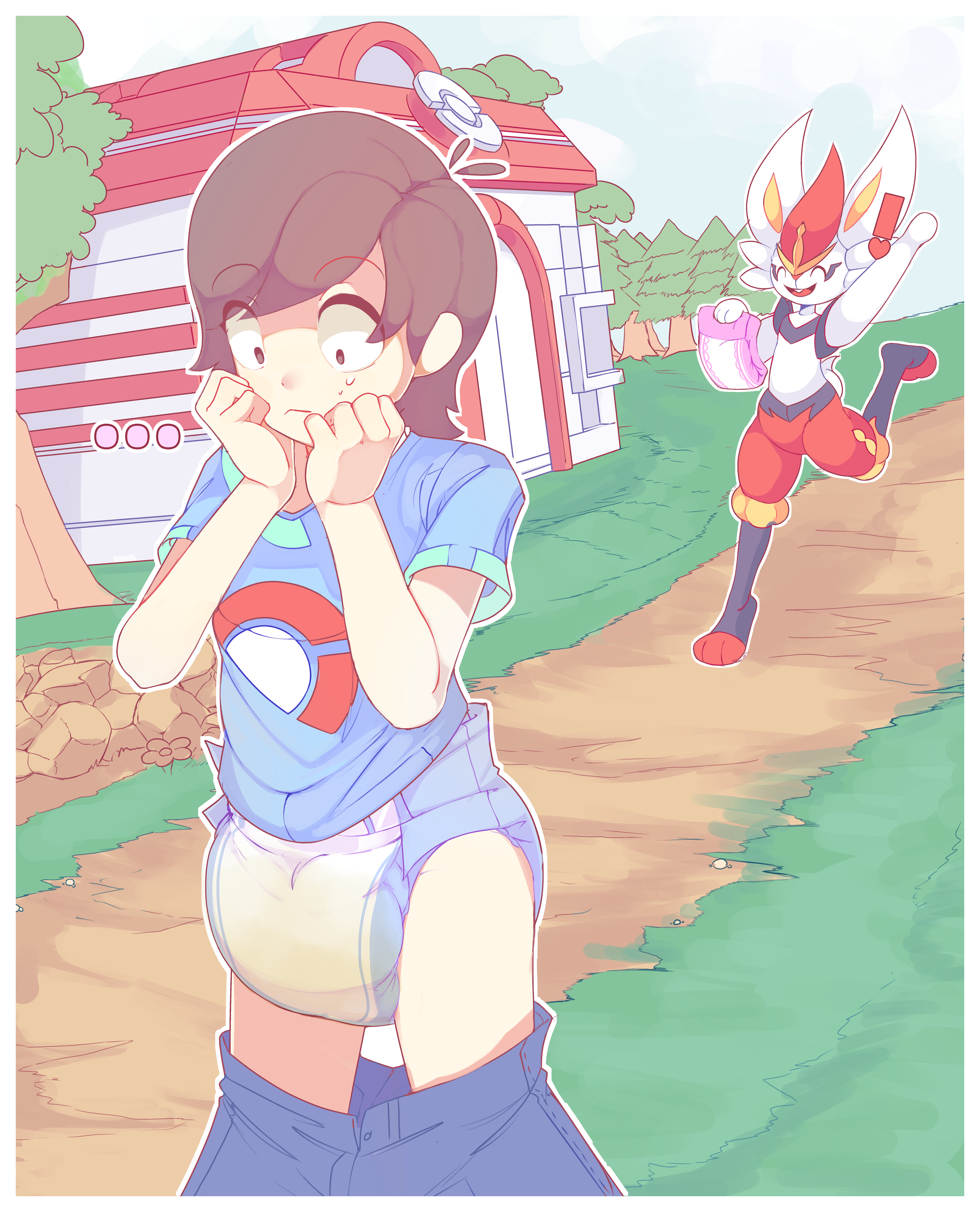 Jake and Cinderace! 