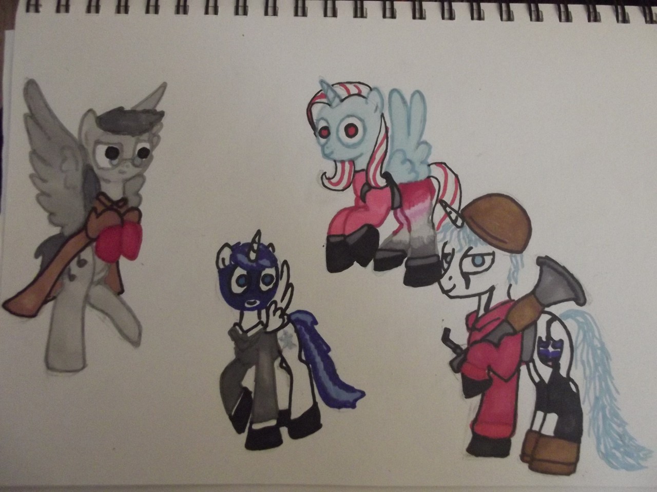 tf2 meets mlp by homo-pony69 -- Fur Affinity [dot] net