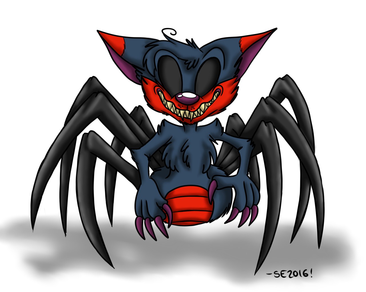 Spider Demon by HoodieWolf03 -- Fur Affinity [dot] net