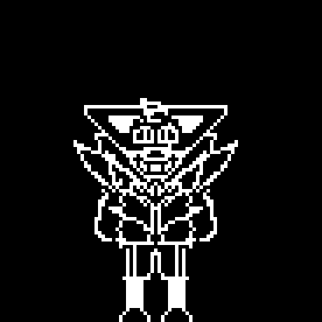 Fallingtale Sans battle sprite by Hopethefox -- Fur Affinity [dot] net