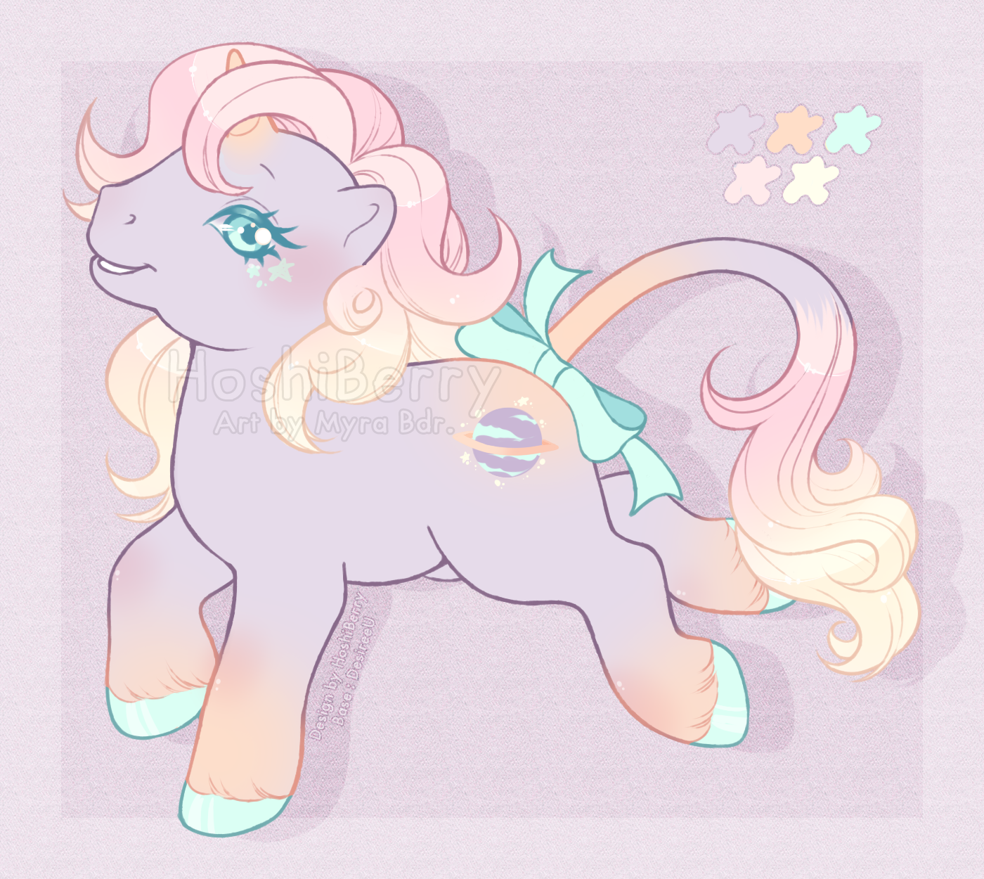 Vintage My Little Pony Unicorn - sold by HoshiBerry -- Fur Affinity [dot]  net