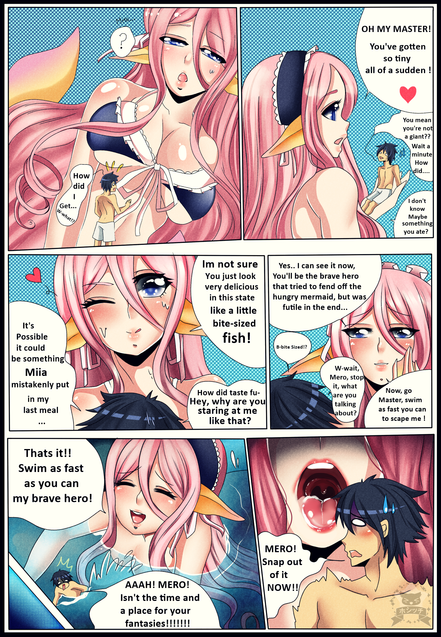 Anime vore comic
