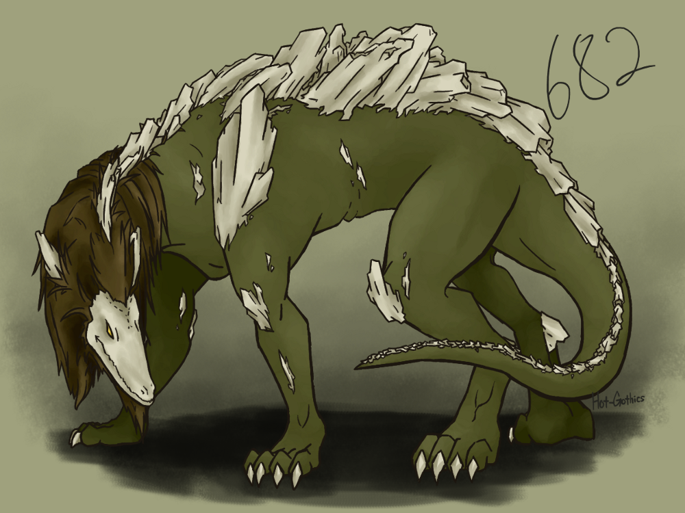 SCP-682 by GeKsuRoll -- Fur Affinity [dot] net