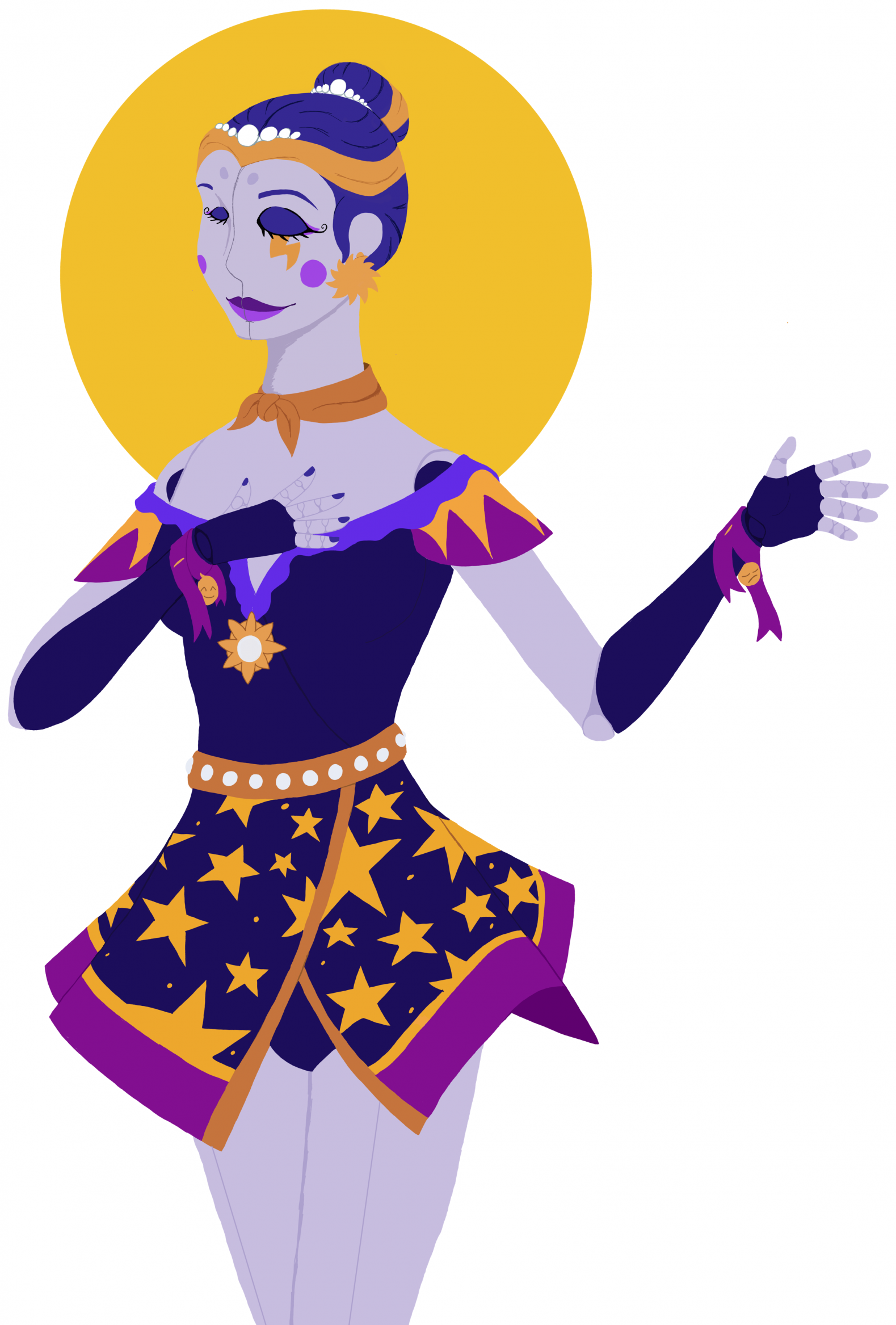 Final - Glamrock Ballora by HuggableDemon -- Fur Affinity [dot] net