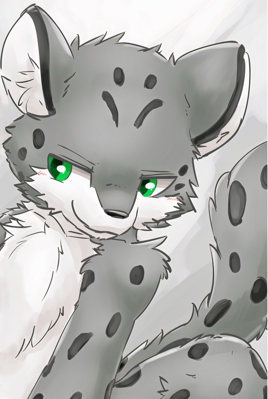 Changed snow leopard