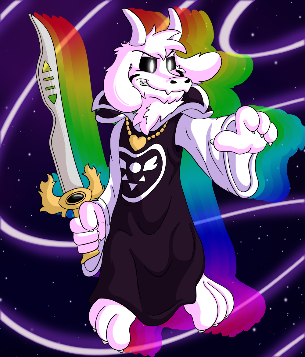 Asriel Dreemurr by Hukley -- Fur Affinity [dot] net