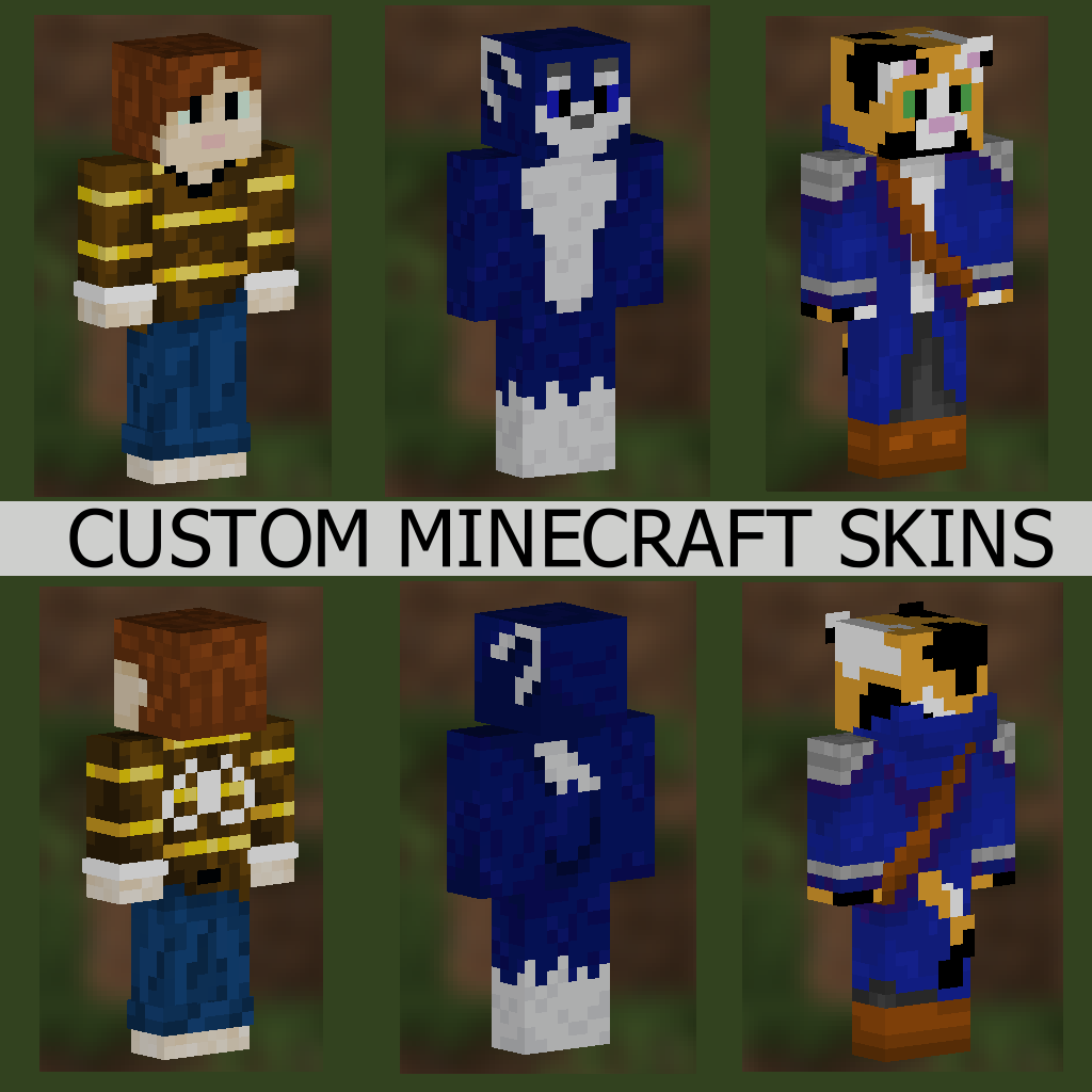 Do customs minecraft skins by Doxyhg