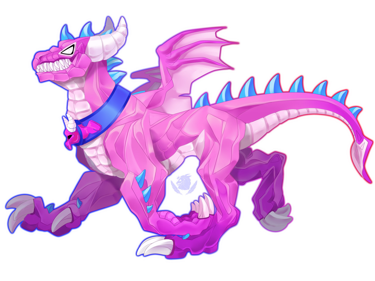 El dragon PRIMO rosado by Hushindan -- Fur Affinity [dot] net