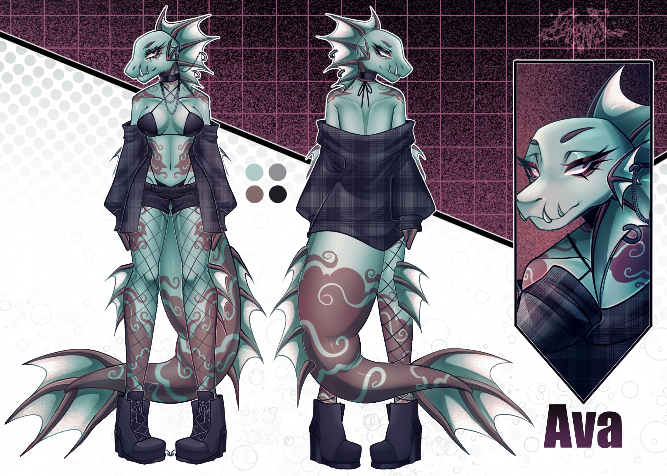 Ava the Hawkesbury River Monster~ *SFW version* by Hydragon5 -- Fur  Affinity [dot] net