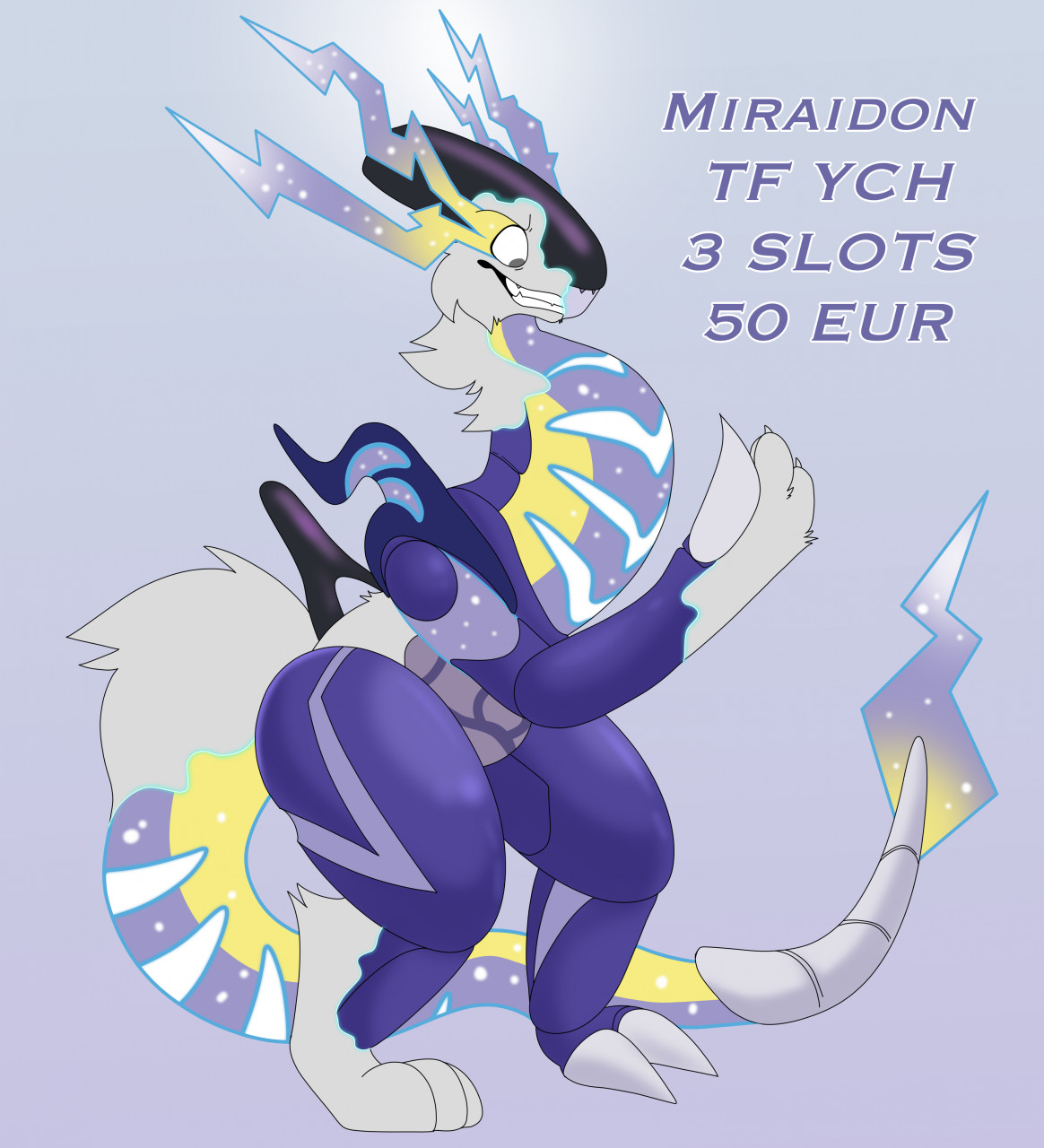 Miraidon by Estronate -- Fur Affinity [dot] net