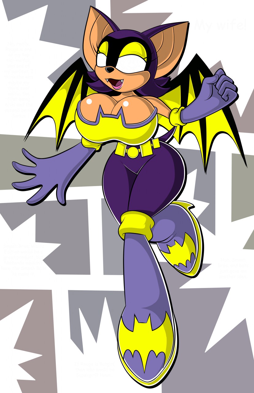 Rouge the Batgirl by HyperFlannel -- Fur Affinity [dot] net