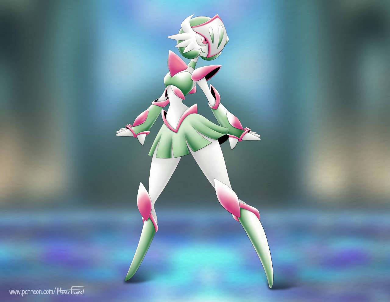 Mega Gardevoir by CRANTIME -- Fur Affinity [dot] net