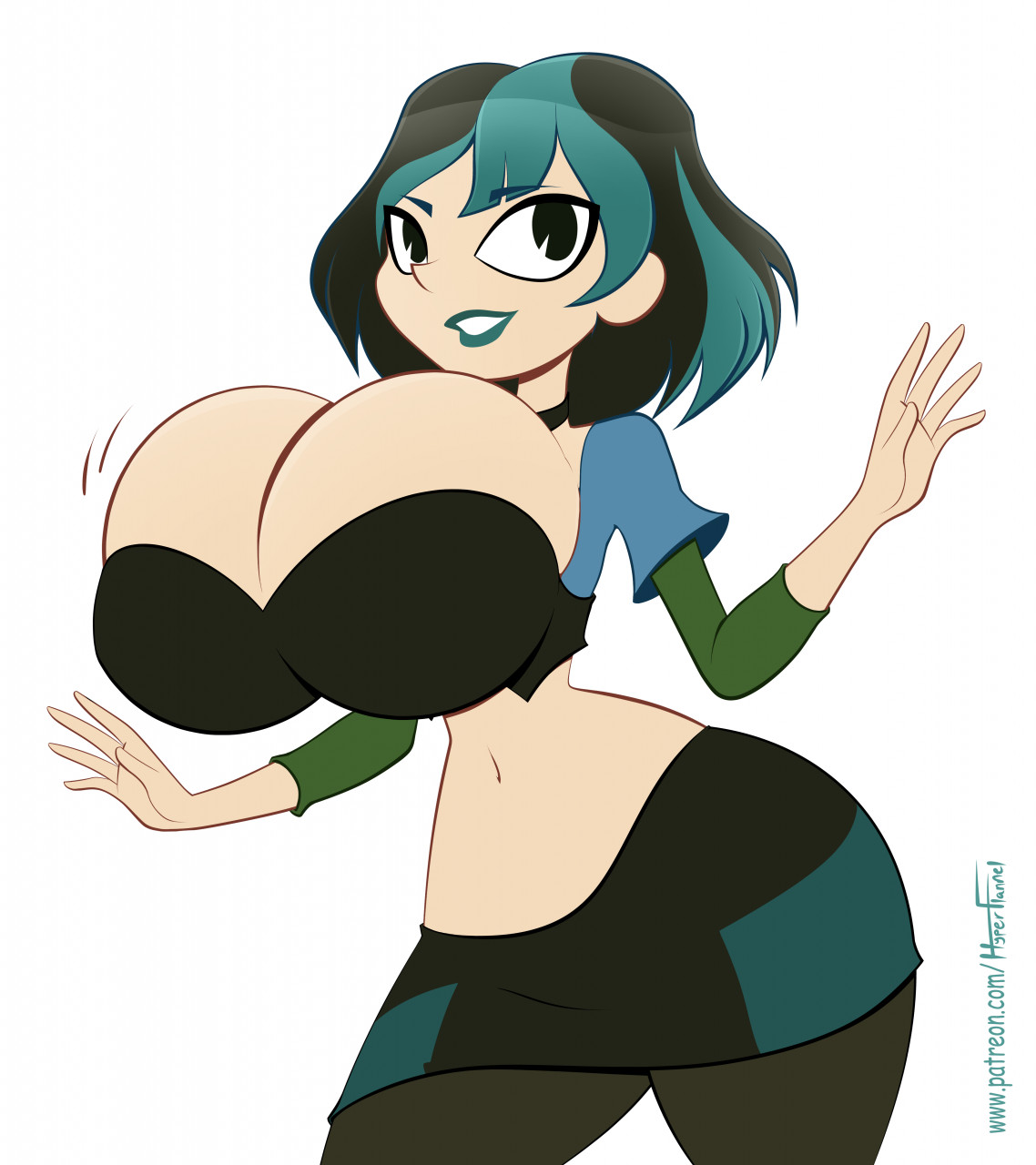 Total drama island breast expansion