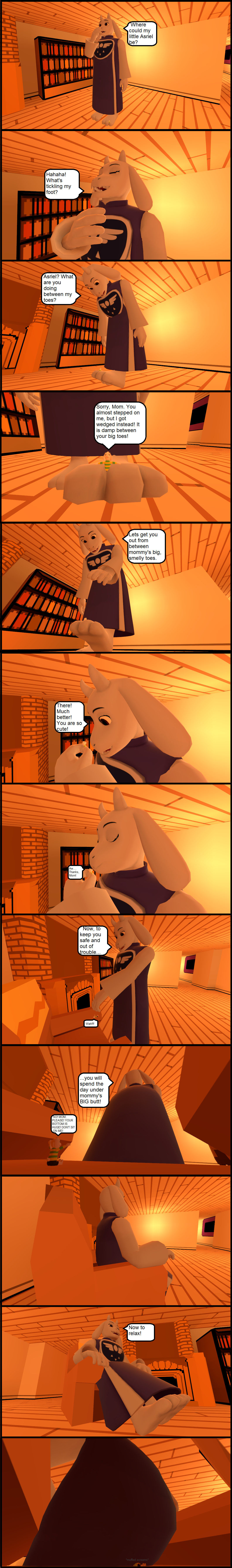 Undertale Mother-Son Bonding by HyperLead -- Fur Affinity [dot] net