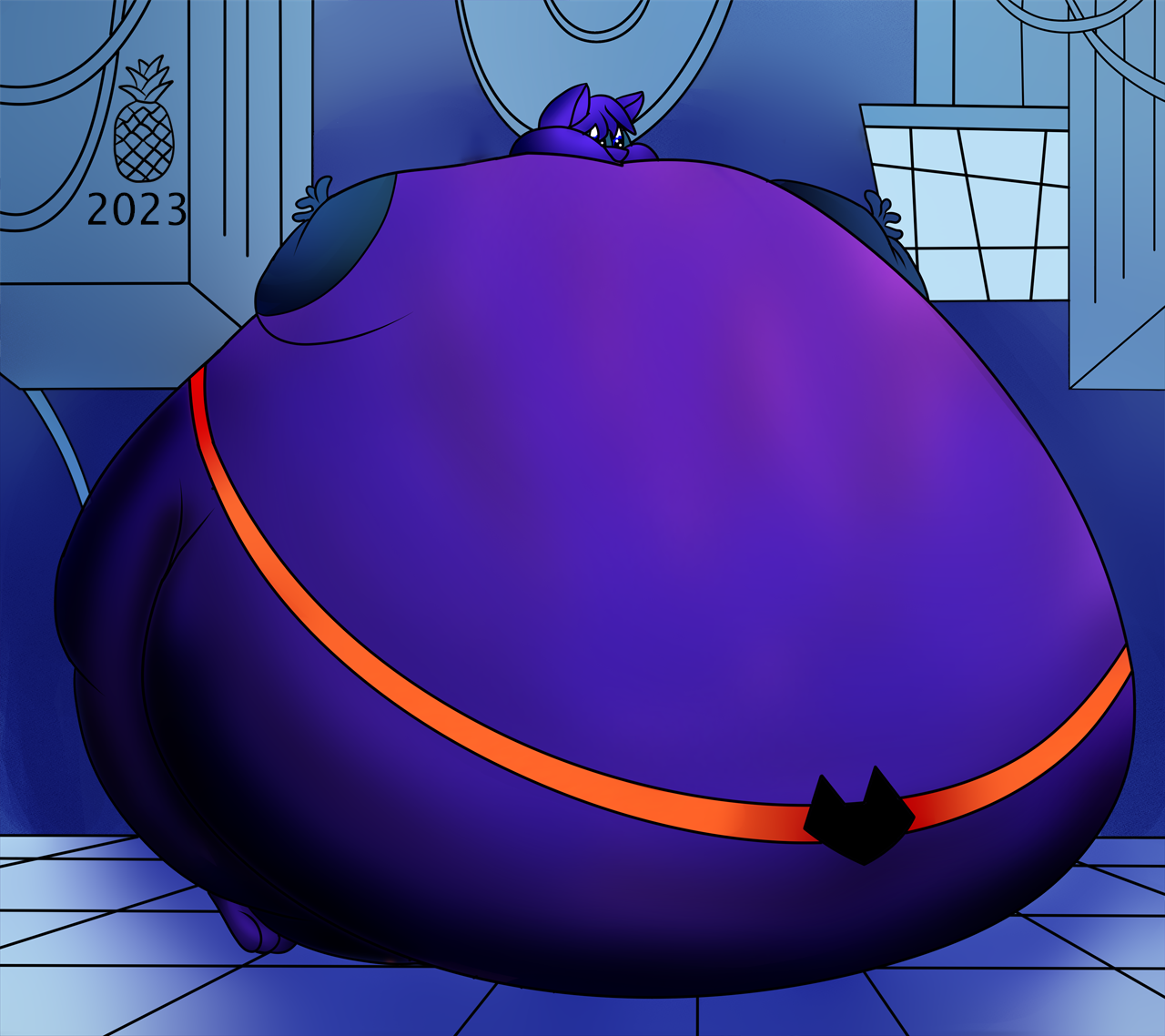 Another Superhypr Blueberry Inflation by hypr -- Fur Affinity [dot] net