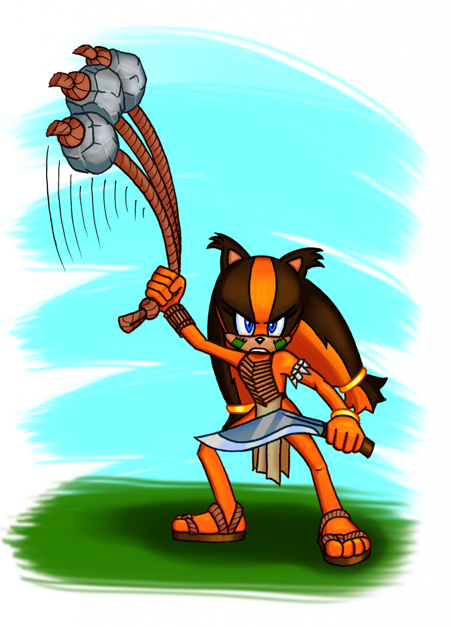 Sticks the Badger, Sonic Wiki Zone