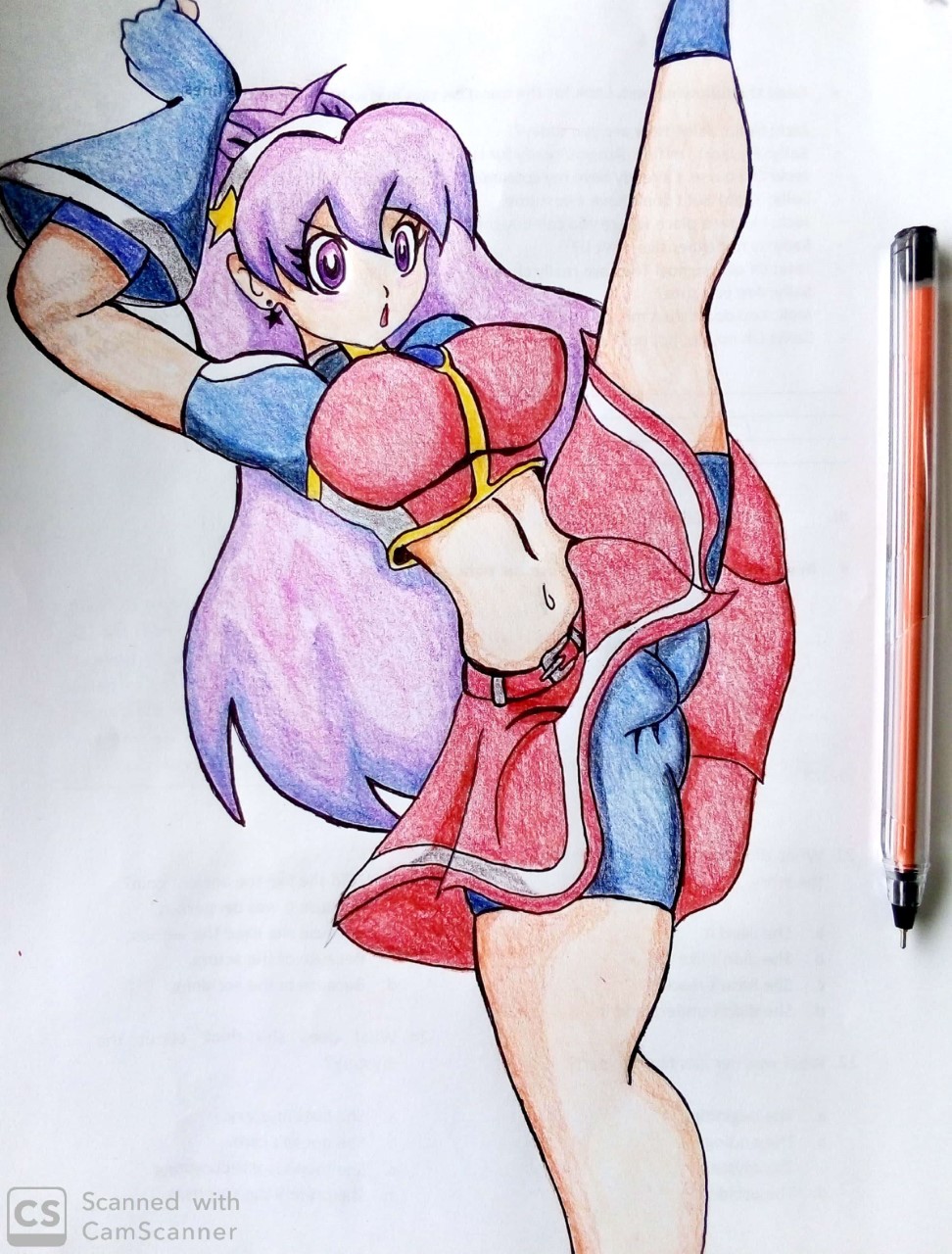 Doodle - KOF 2002 Athena Asamiya by ice-jj -- Fur Affinity [dot] net