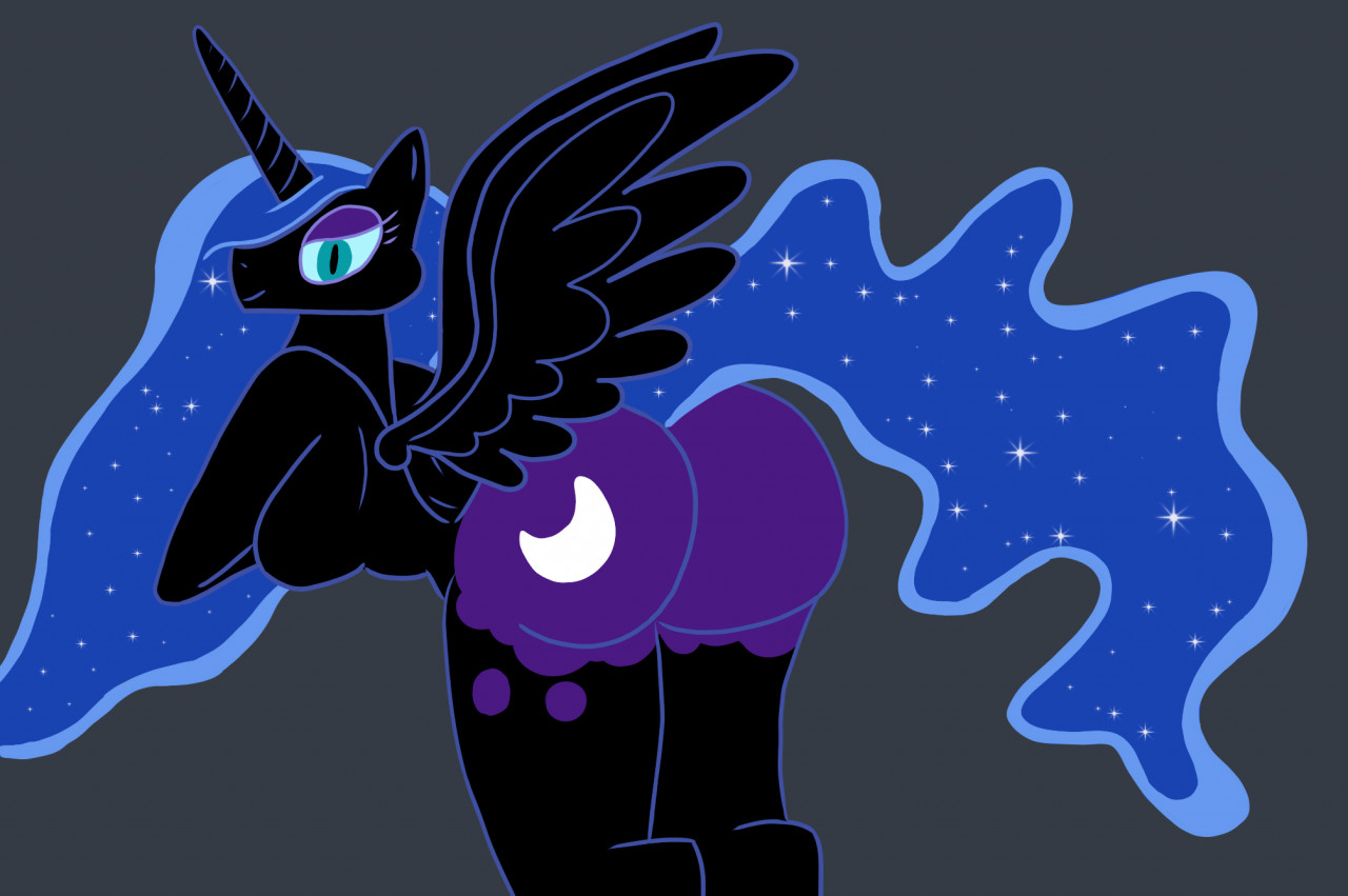 Nightmare Moon fanart by IceDragon2269 -- Fur Affinity [dot] net