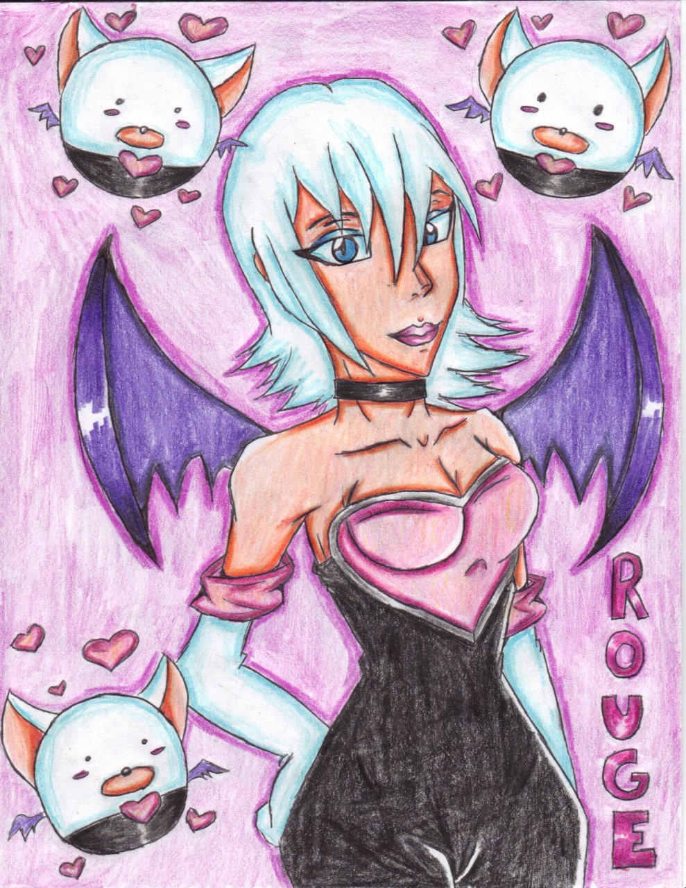 Human rouge the bat by IceQUEEN14 -- Fur Affinity [dot] net