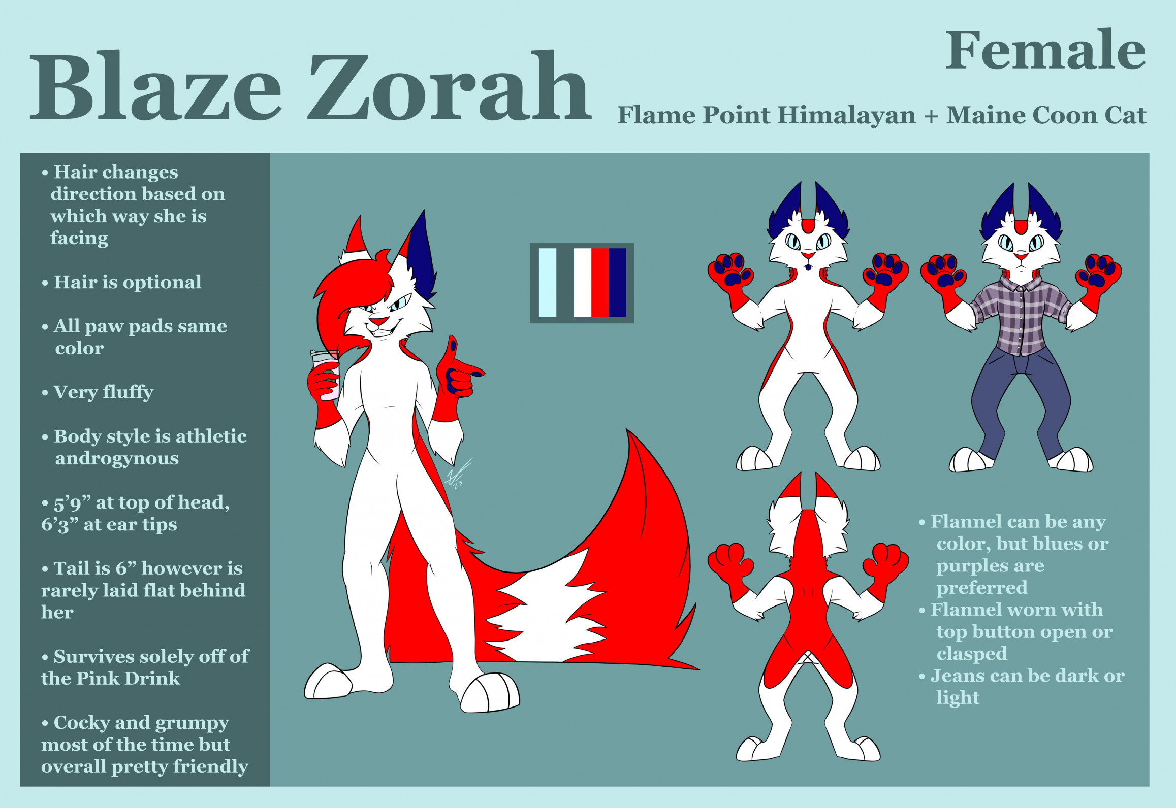 Blaze Zorah :reference sheet: by Icyblueblaze -- Fur Affinity [dot] net