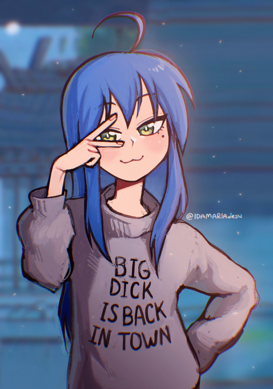 big dick Konata by Idamaria -- Fur Affinity [dot] net