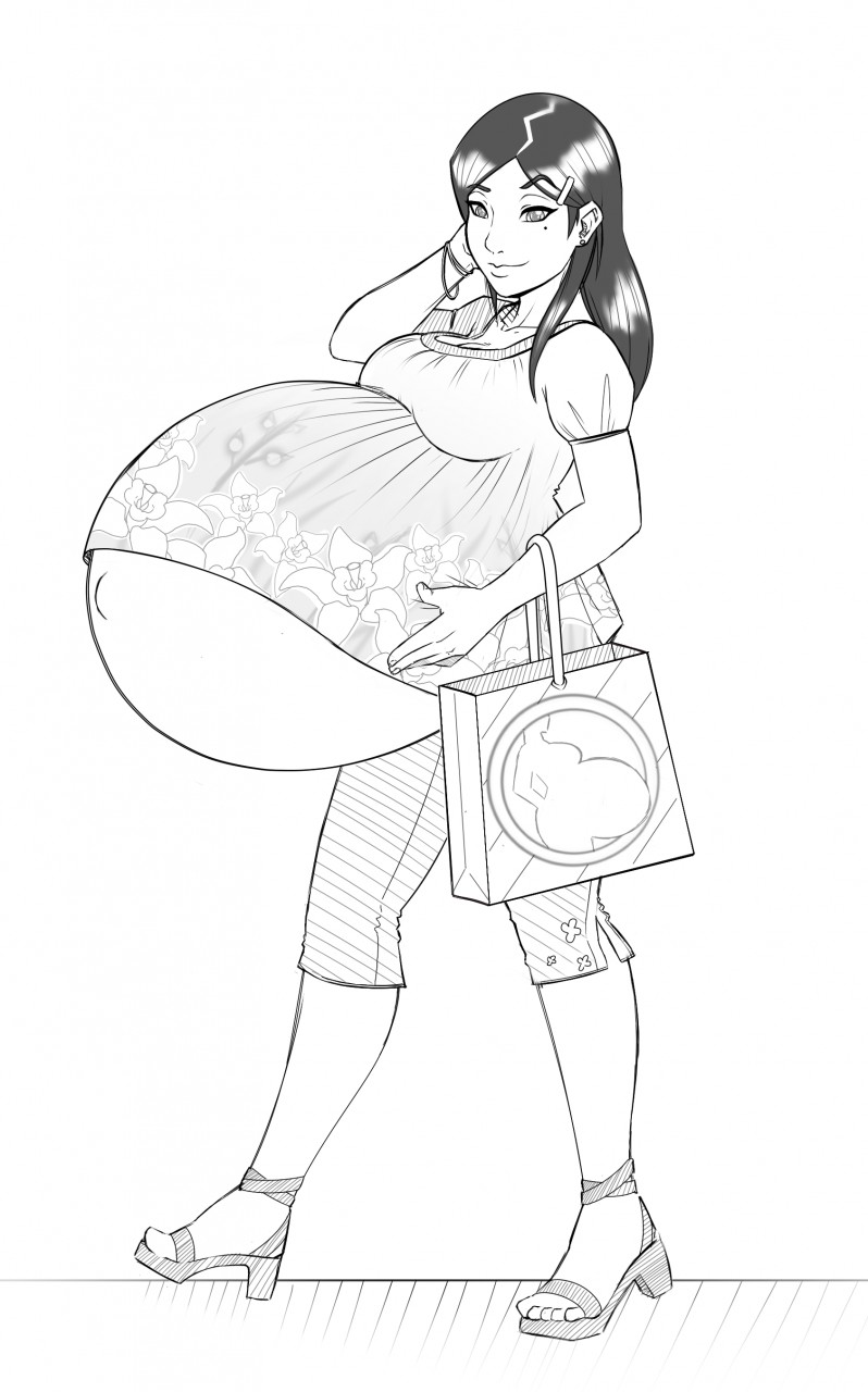 Totally Pregnant by IdleHQ -- Fur Affinity [dot] net