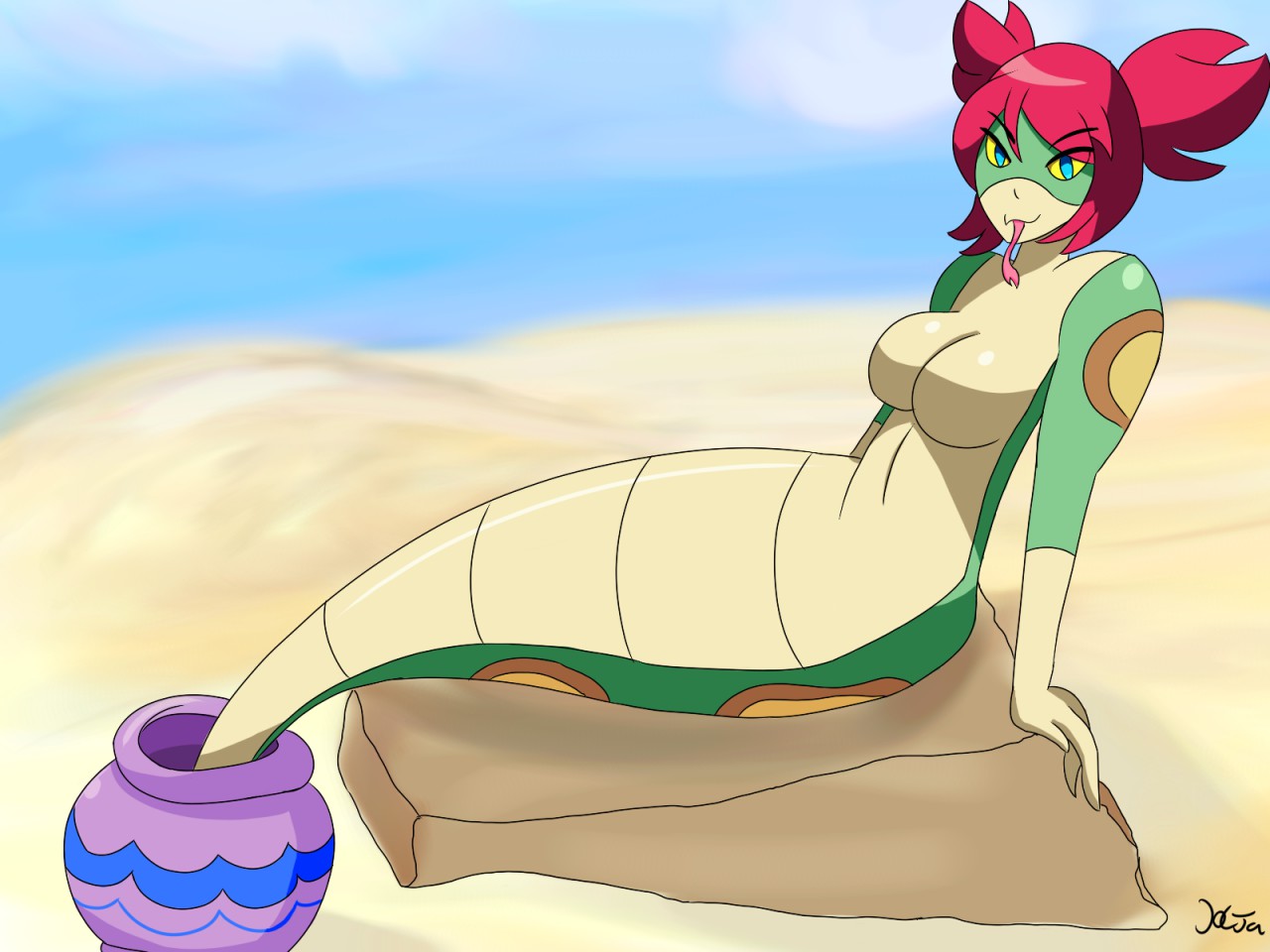 Tuki ( Shantae) by Iggy-Bomb -- Fur Affinity [dot] net