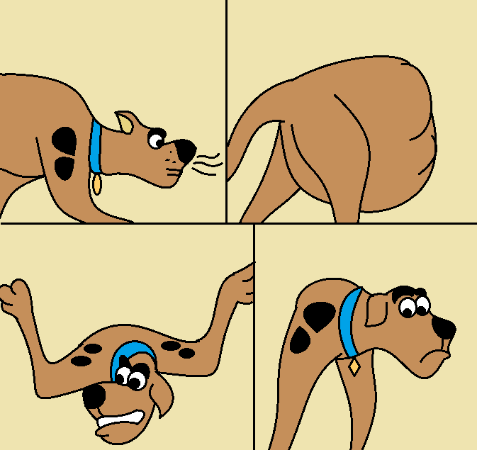 Scooby Doo gets stuck a second time by Ihateloofah1234 -- Fur Affinity  [dot] net